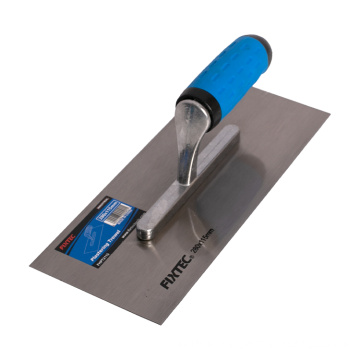 FIXTEC Hand Tools Carbon Steel Plastering Trowel 280x115mm 0.7mm